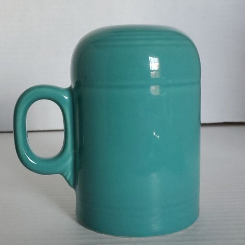 Fiestaware Fiesta CERAMIC Pepper Shaker Extra Large Rangetop Container Turquoise - Picture 4 of 12